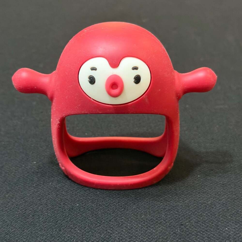 Smily Mia Penguin Buddy Never Drop Silicone Baby Teether